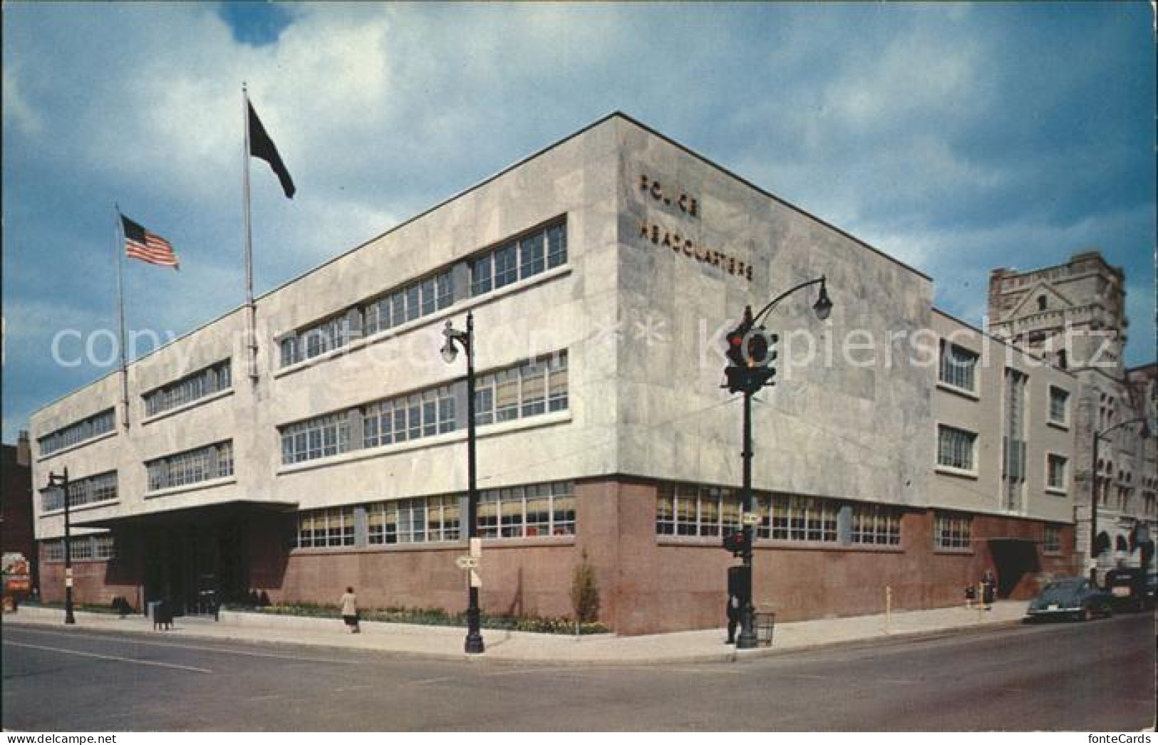 Louisville Kentucky Police Headquarters Building Flag