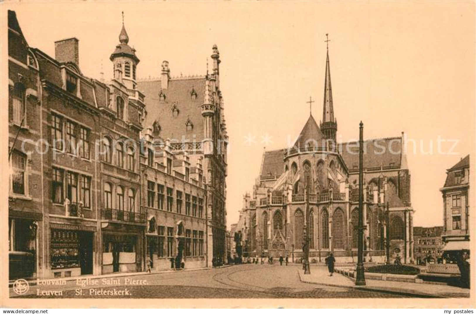 Louvain Flandre Eglise Saint Pierre
