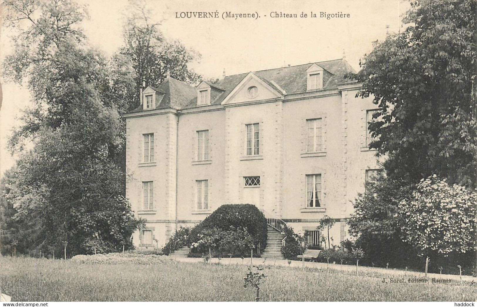 LOUVERNE - CHATEAU DE LA BIGOTIERE