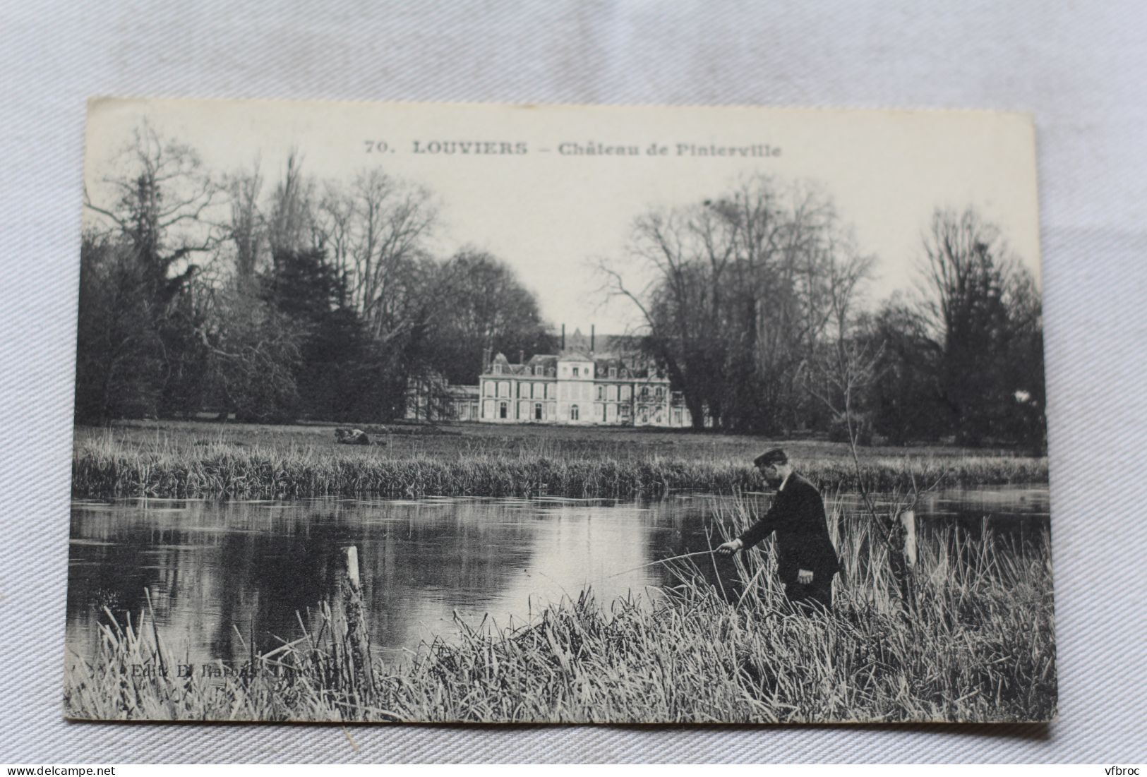 Louviers, château de Pinterville, pêche, Eure 27