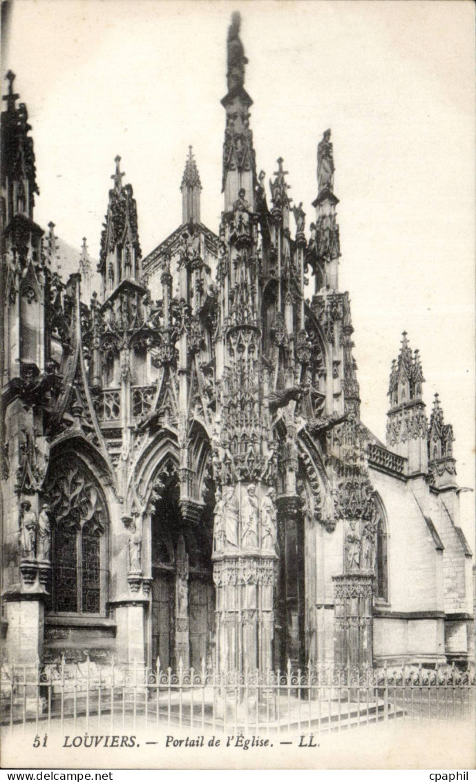 Louviers - L'Eglise CPA