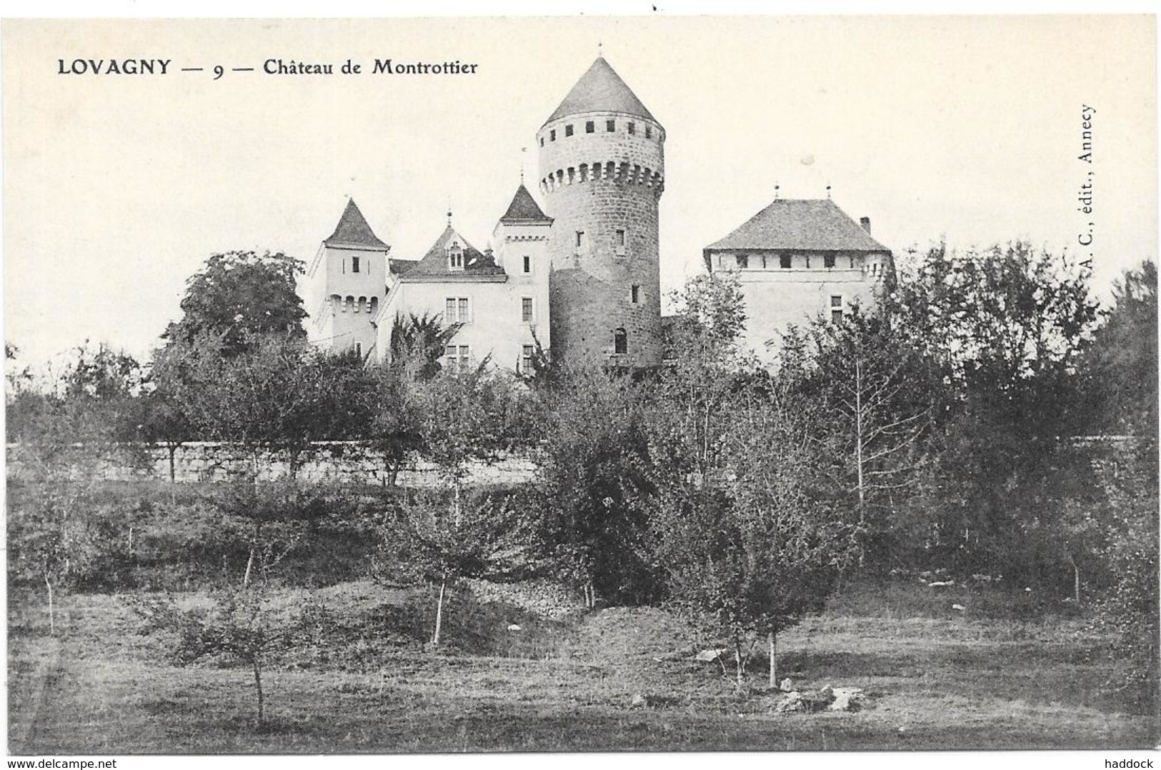 LOVAGNY : CHATEAU DE MONTROTTIER