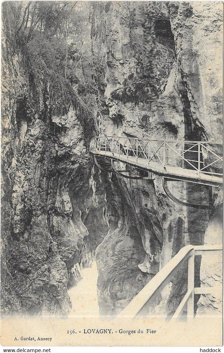 LOVAGNY : GORGES DU FIER