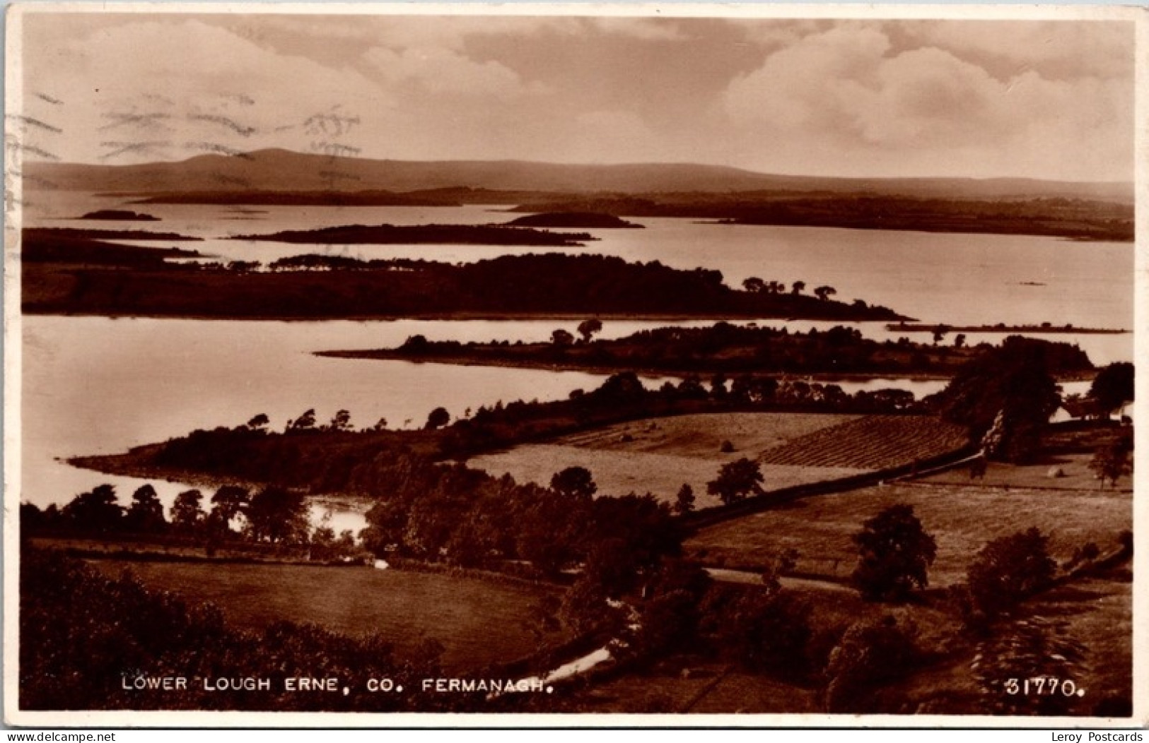Lower Lough Erne, Fermanagh, Northern Ireland 1956