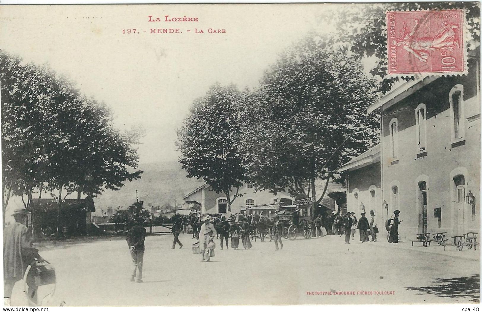 LOZERE : MENDE, La Gare