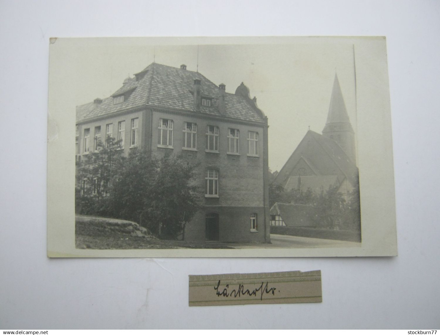 LÜBBECKE , Fotokarte , Schöne Karte um 1910