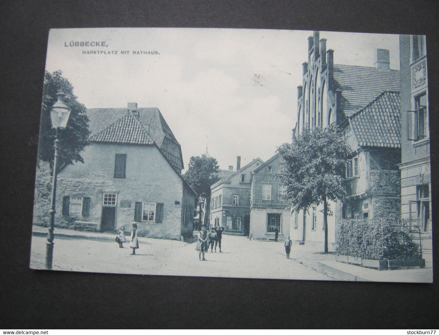 LÜBBECKE   , schöne Karte um 1909