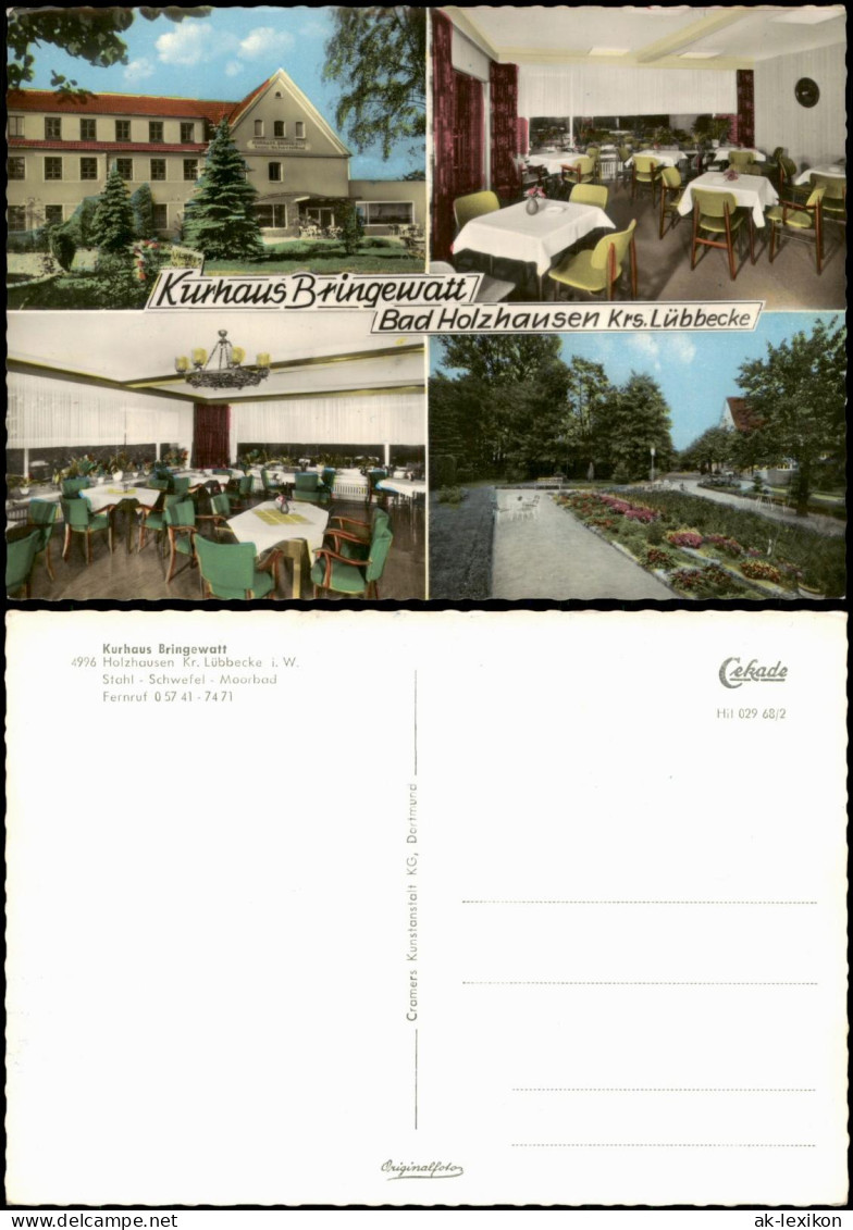 Lübbecke (Westfalen) Umland-Ansicht Kurhaus Bringewatt in 4996 Holzhausen 1965