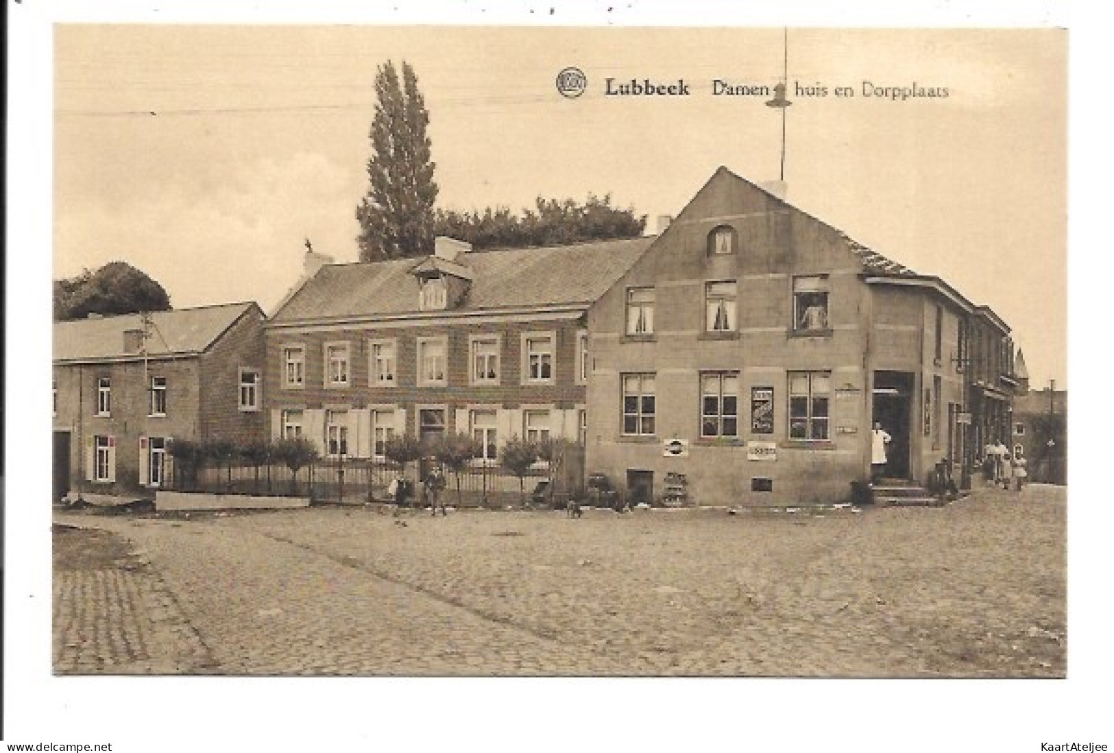 Lubbeek - Damen huis en Dorpplaats.
