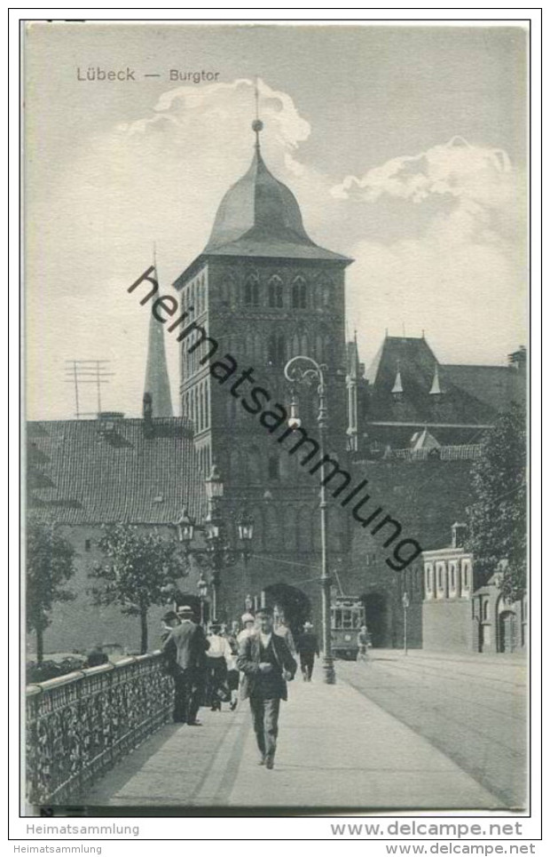 Lübeck - Burgtor - Strassenbahn