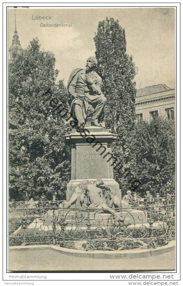 Lübeck - Geibeldenkmal
