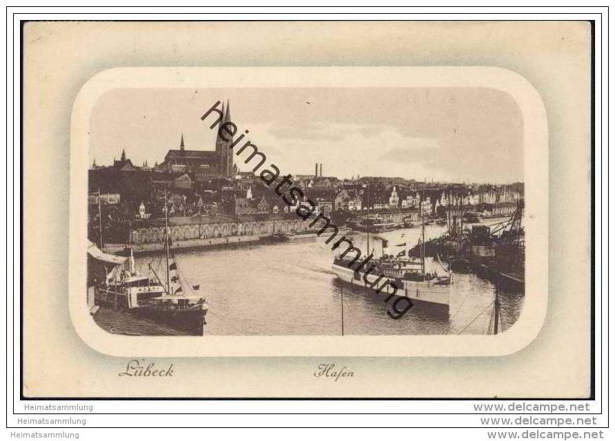 Lübeck - Hafen - Maschinenstempel