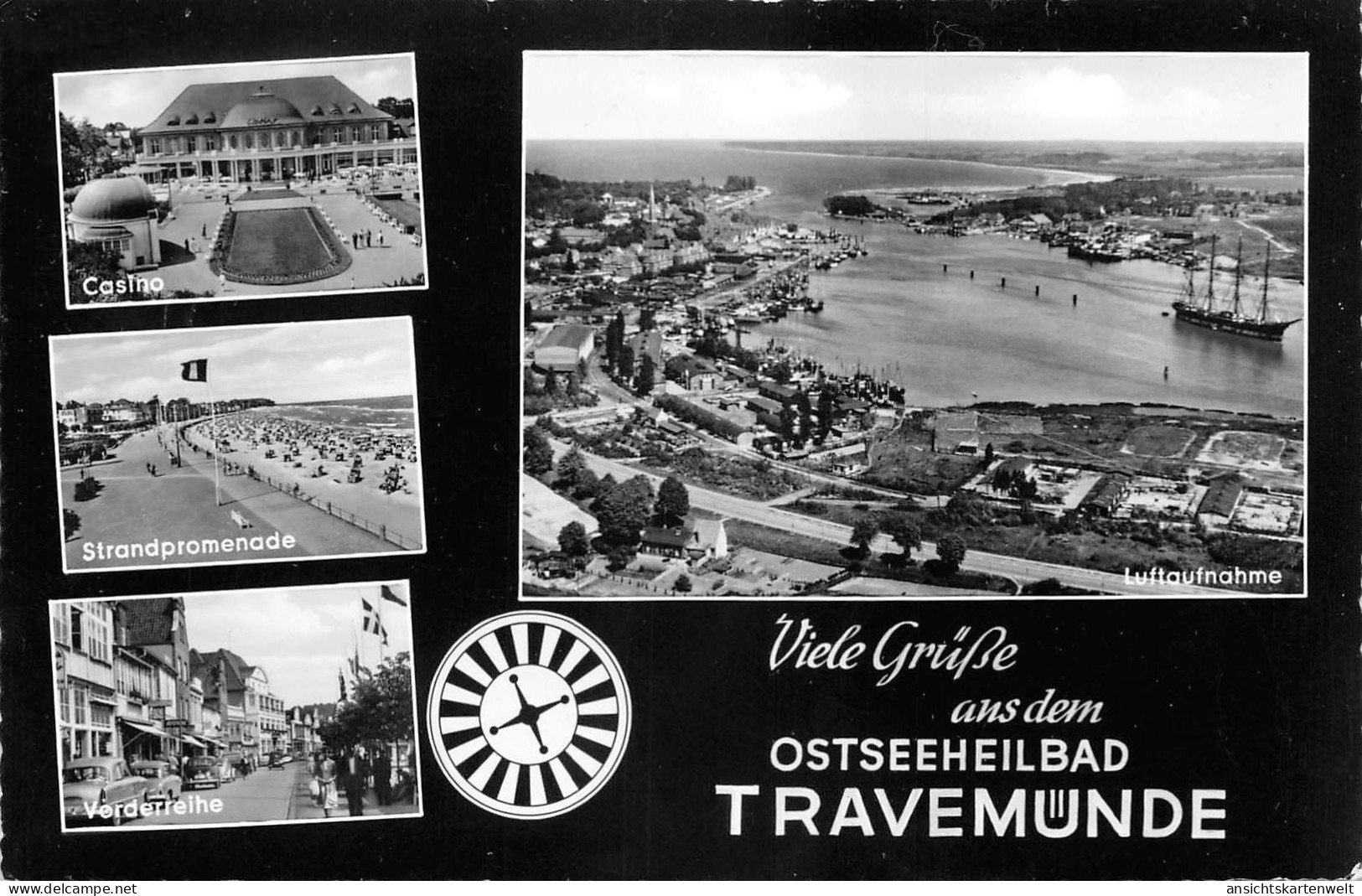 Lübeck-Travemünde Mehrbildkarte ngl #185.700