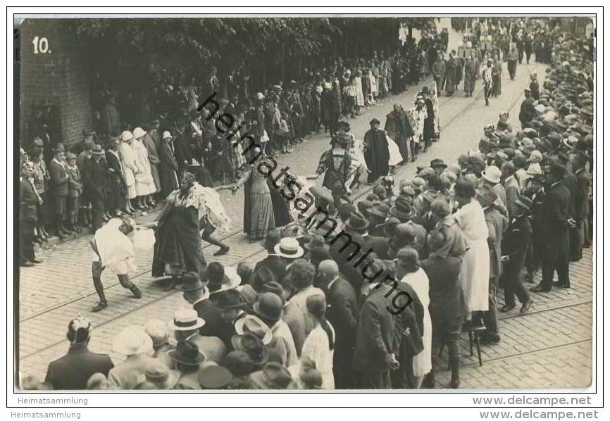 Lübeck - Umzug 700 Jahrfeier Reichsfreiheit Juni 1926 - Foto-AK