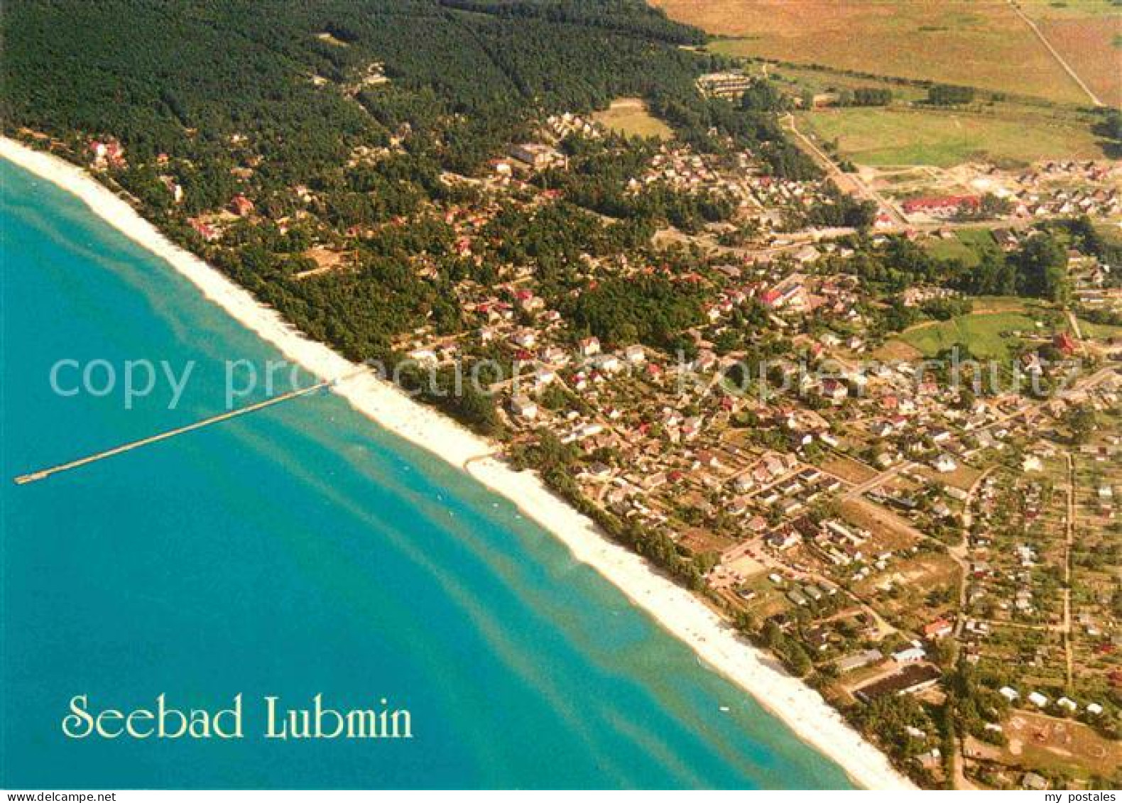 Lubmin Ostseebad Fliegeraufnahme