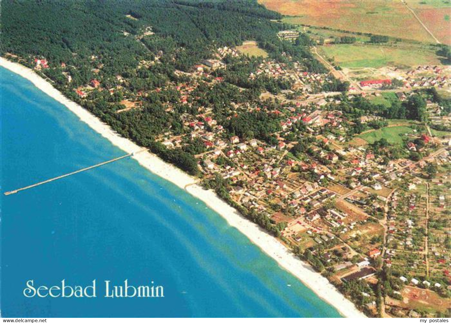 Lubmin Ostseebad Fliegeraufnahme