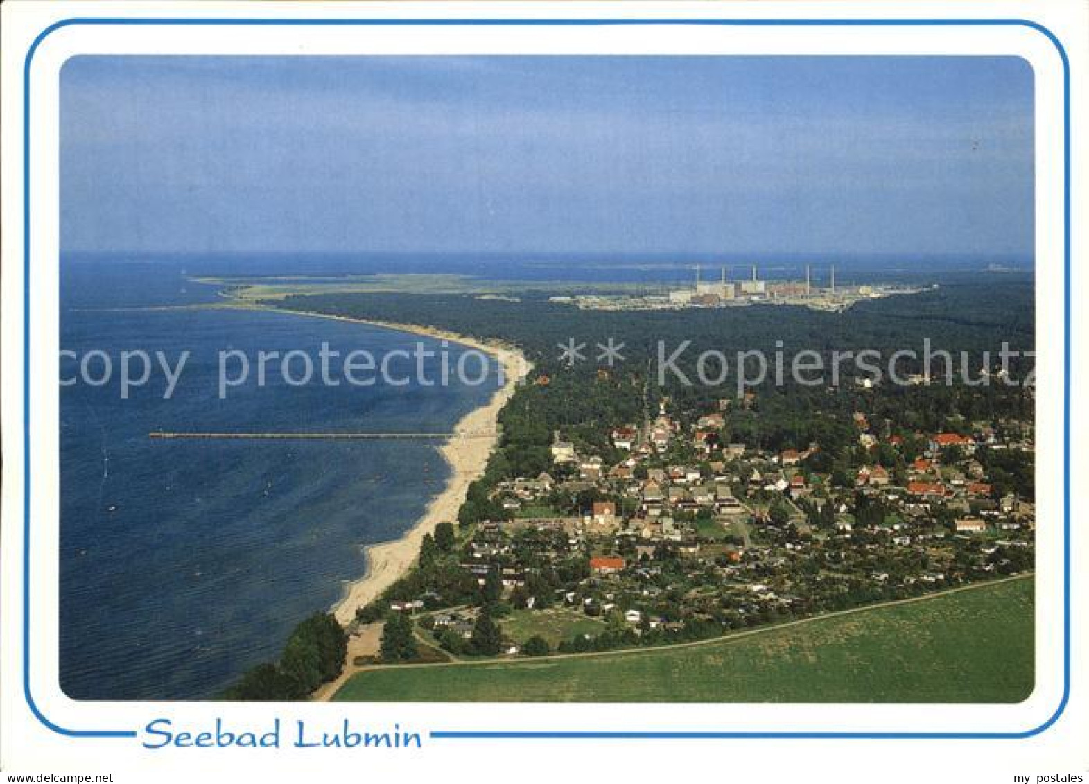 Lubmin Ostseebad Fliegeraufnahme