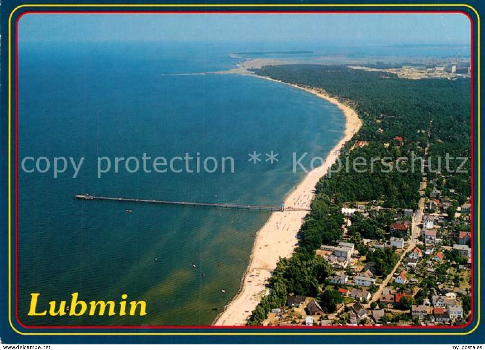 Lubmin Ostseebad Fliegeraufnahme