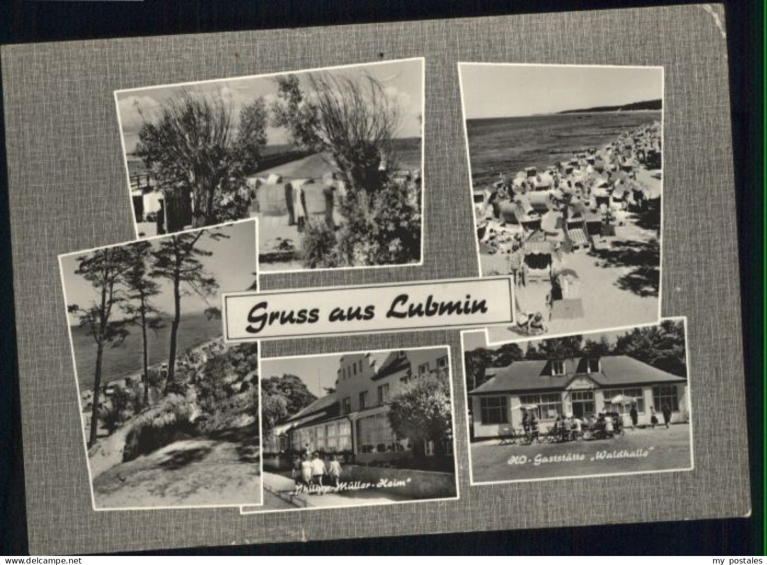 Lubmin Ostseebad Lubmin Gaststaette Waldhalle Philipp Mueller Heim x