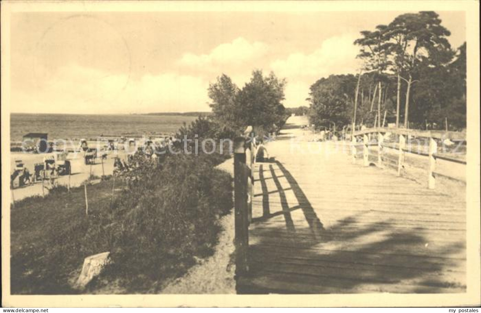 Lubmin Ostseebad Strandpromenade