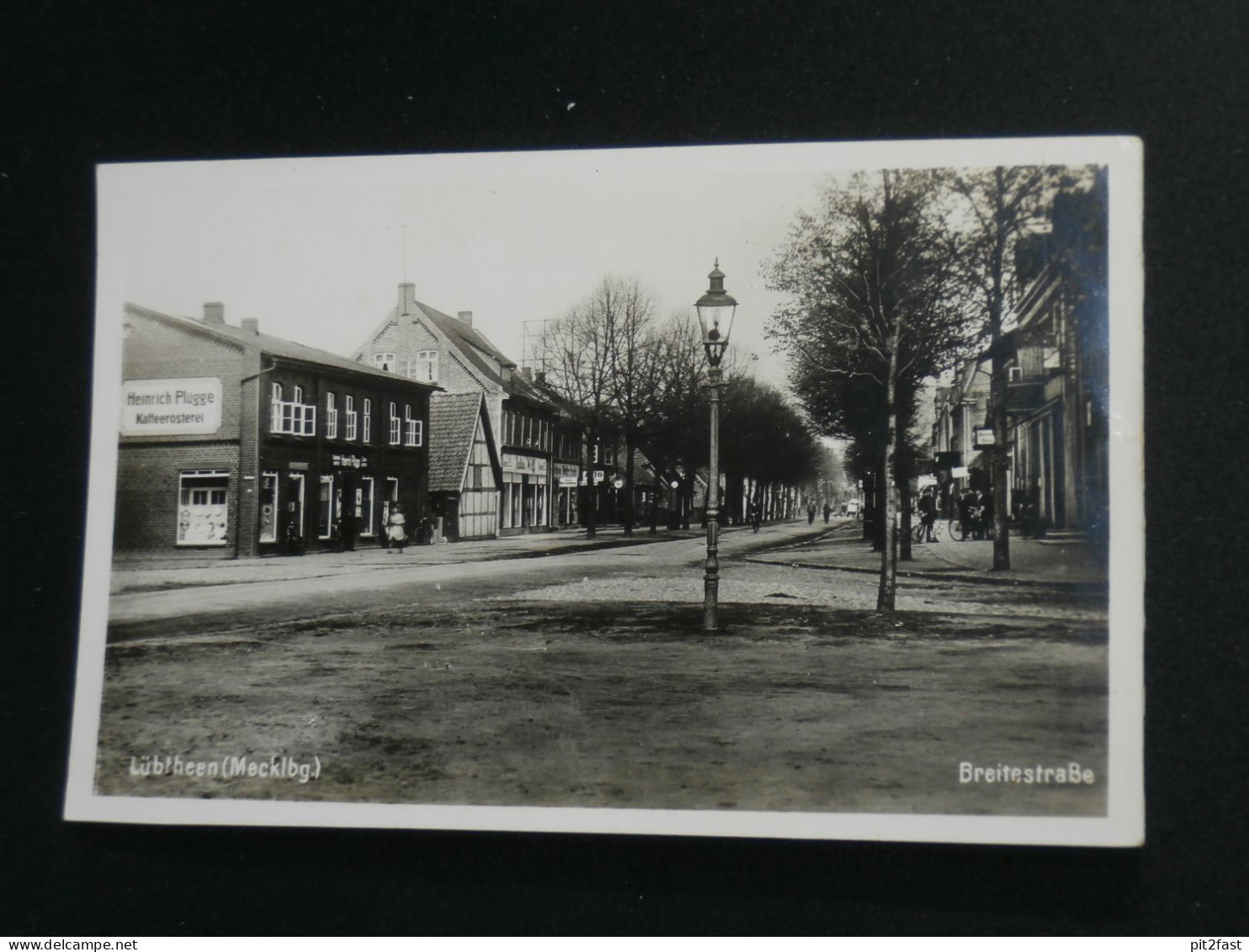 Lübtheen i. Mecklenburg , ca. 1940 , Kaffeerösterei Plügge , Ansichtskarte , AK , CPA !!