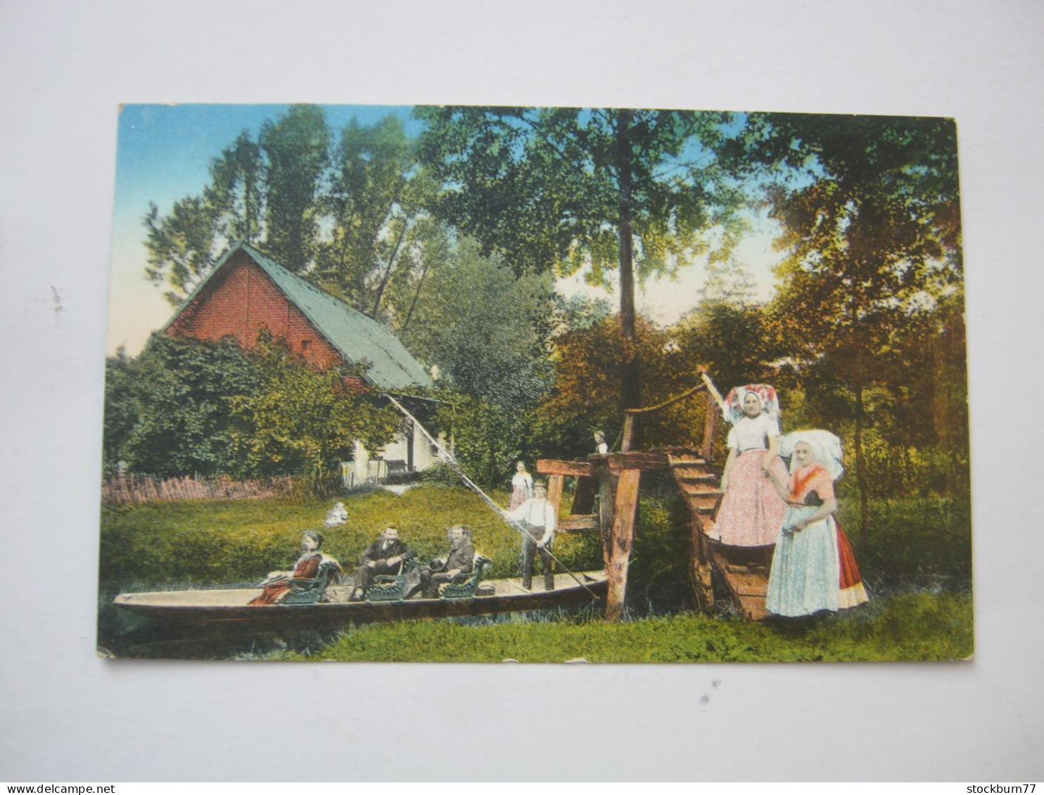 Lübtheen, klarer Stempel auf Karte , Schöne Karte um 1914