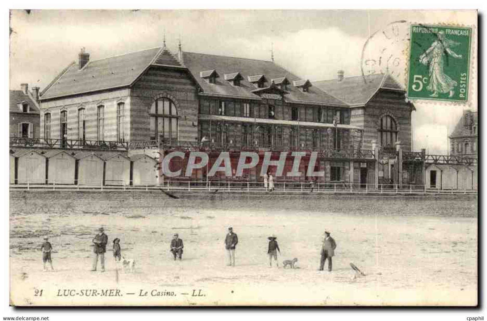 Luc sur Mer CPA Le casino