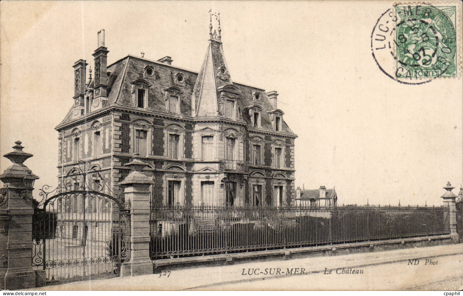 Luc sur Mer - Le Chateau - CPA