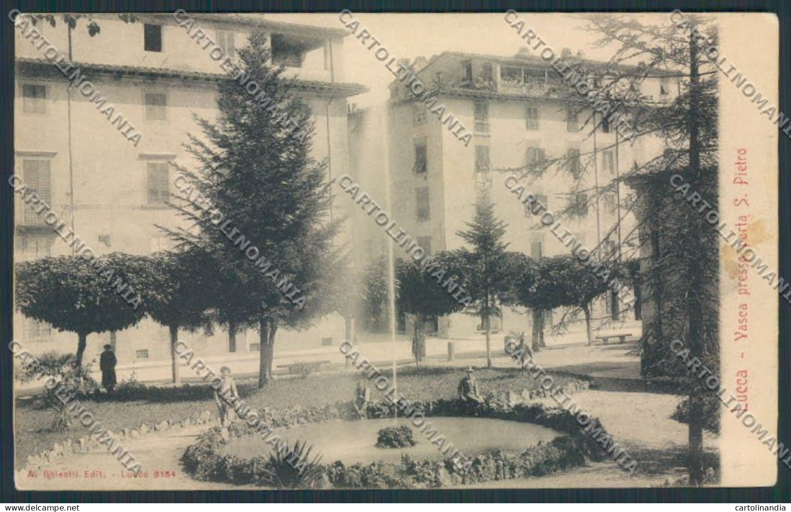 Lucca Città cartolina MV3852