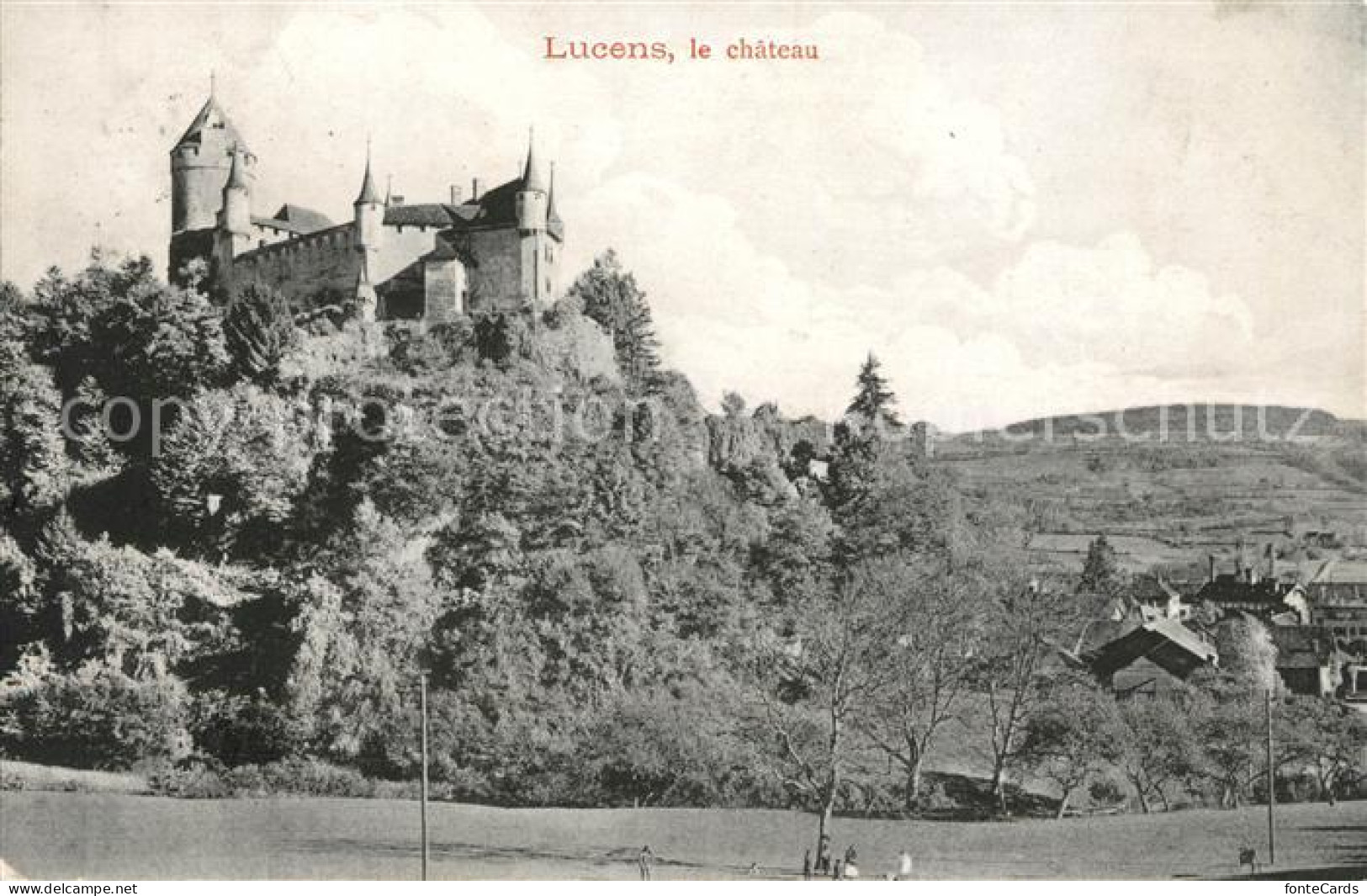 Lucens Chateau Schloss