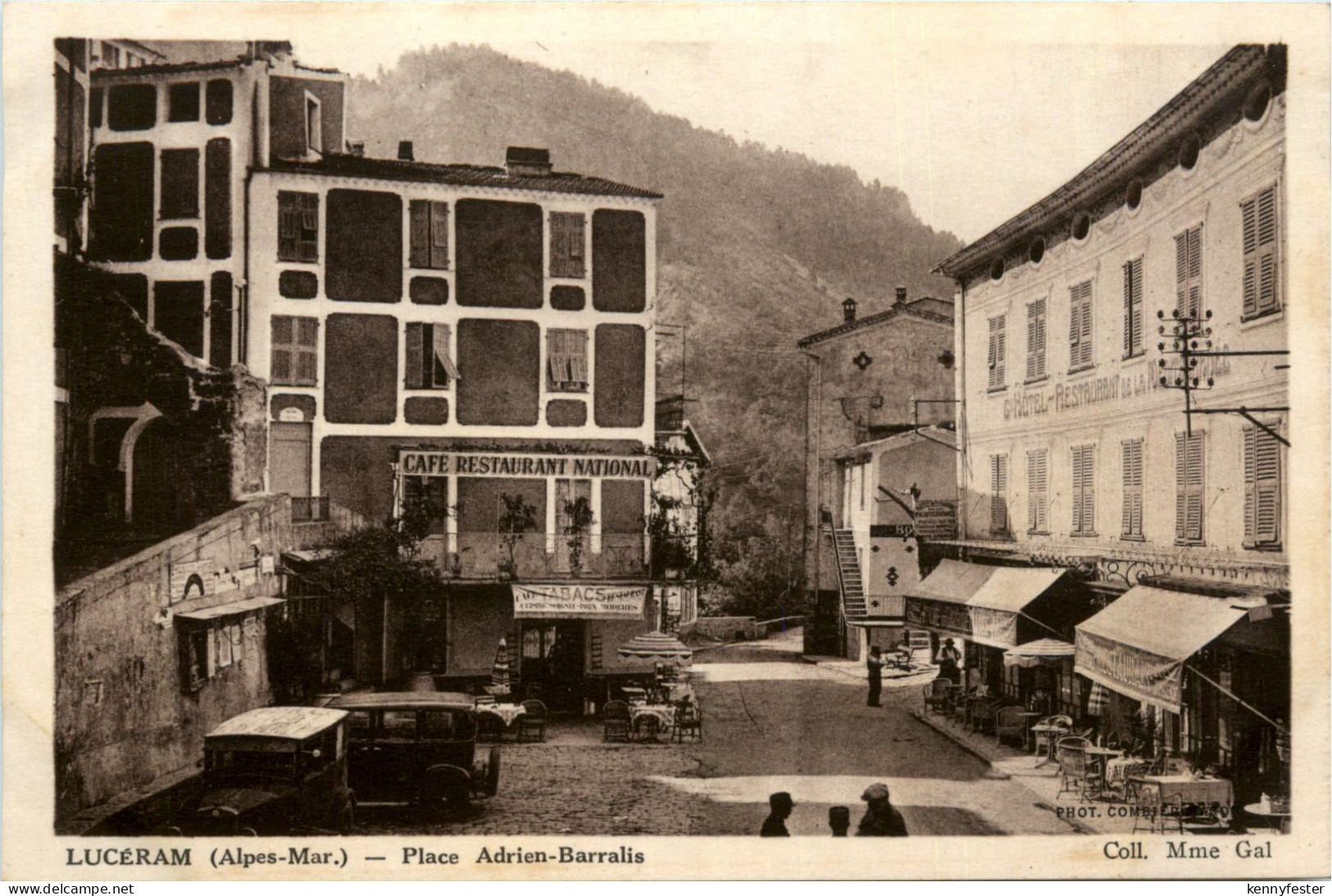 Luceram, Place Adrien-Barralis