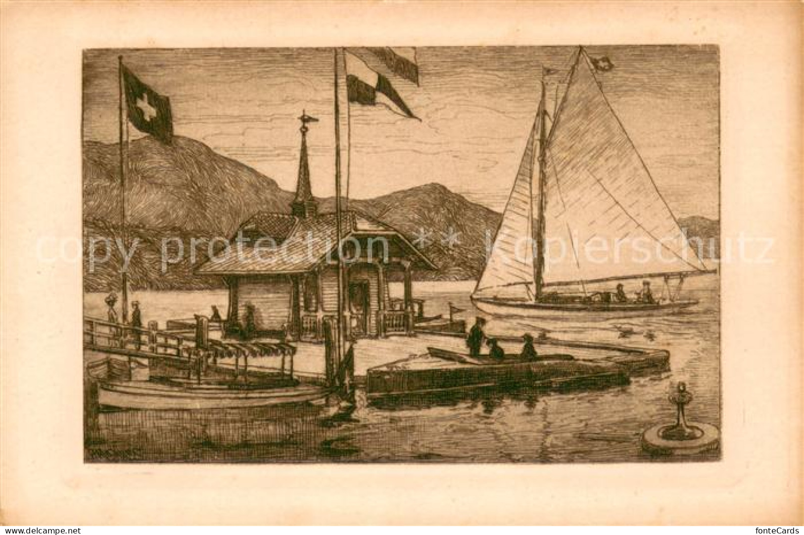 Lucerne Luzern Cercle des Regates de Lucerne Seebaerenklause