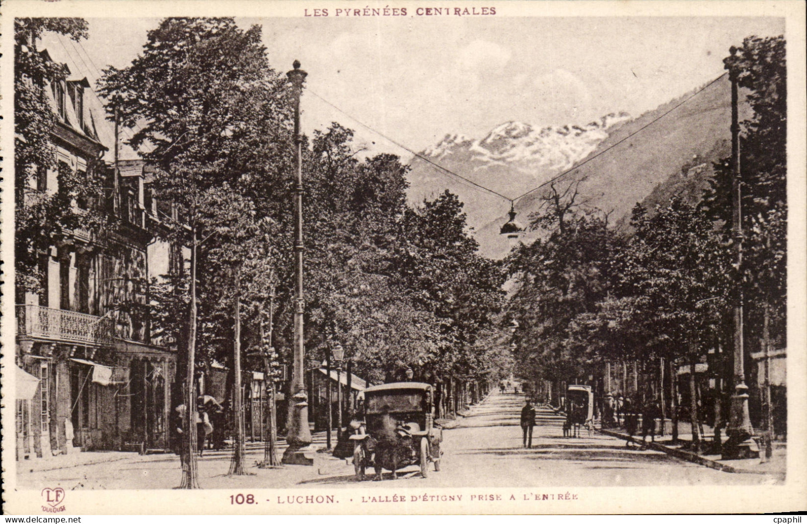 Luchon - L'Allee d'Etigny - CPA