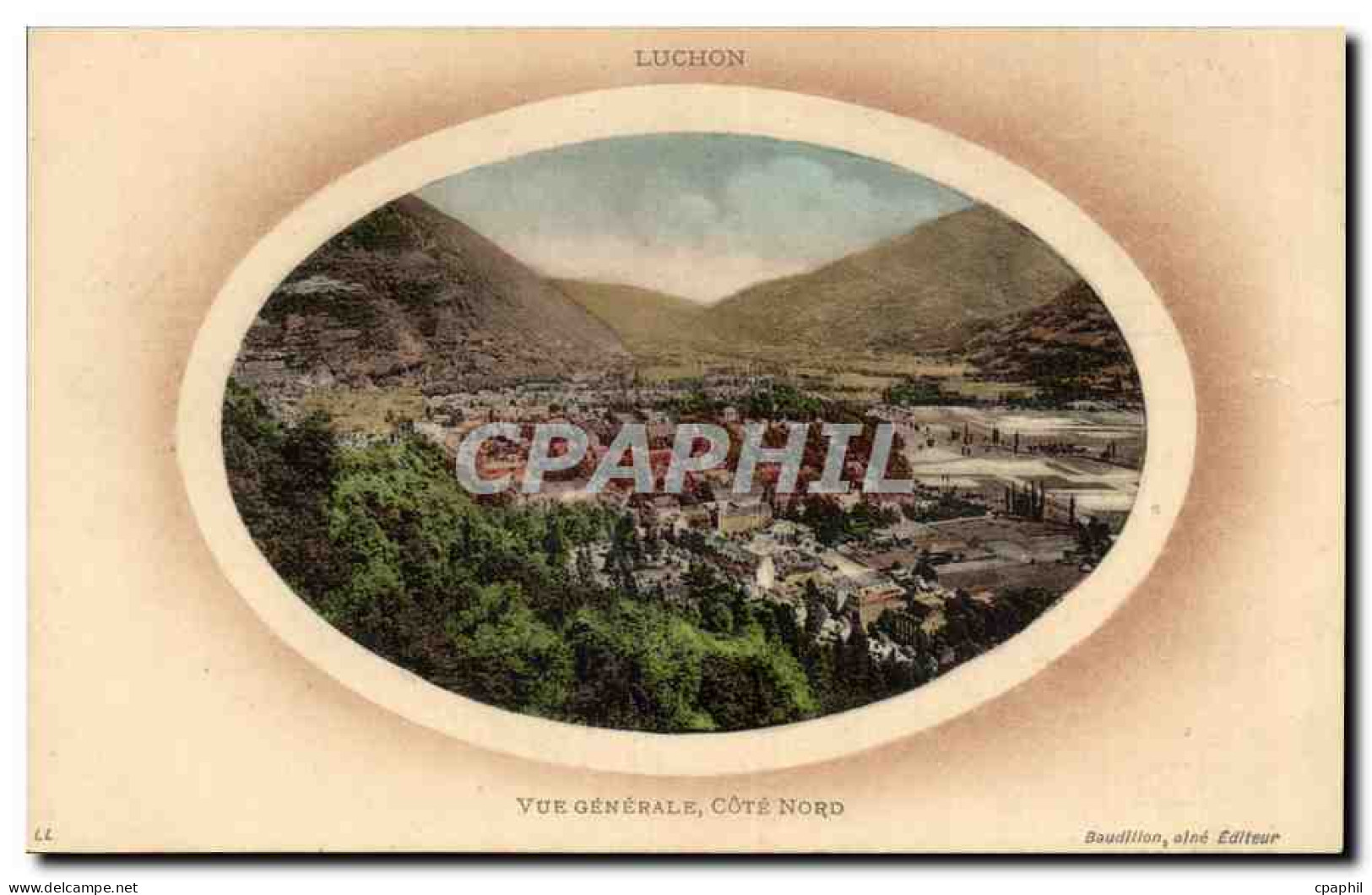 Luchon - Vue Generale - CPA