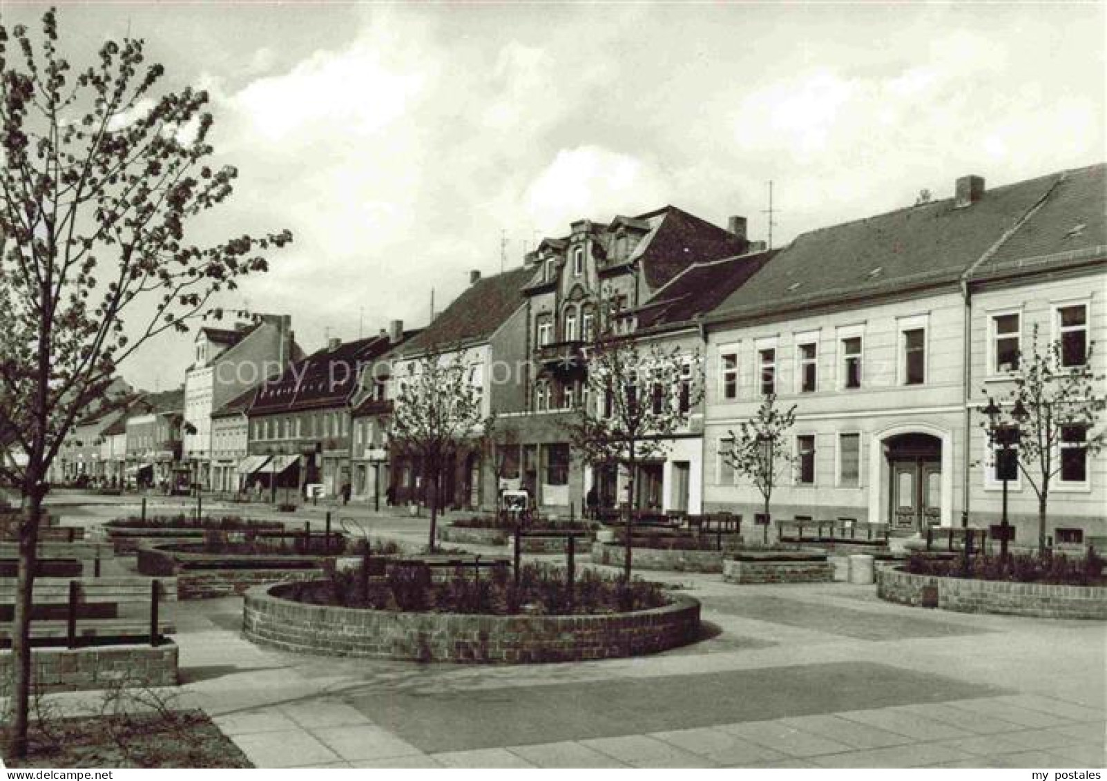 Luckenwalde Fussgaengerboulevard Ernst-Thaelmann-Strasse