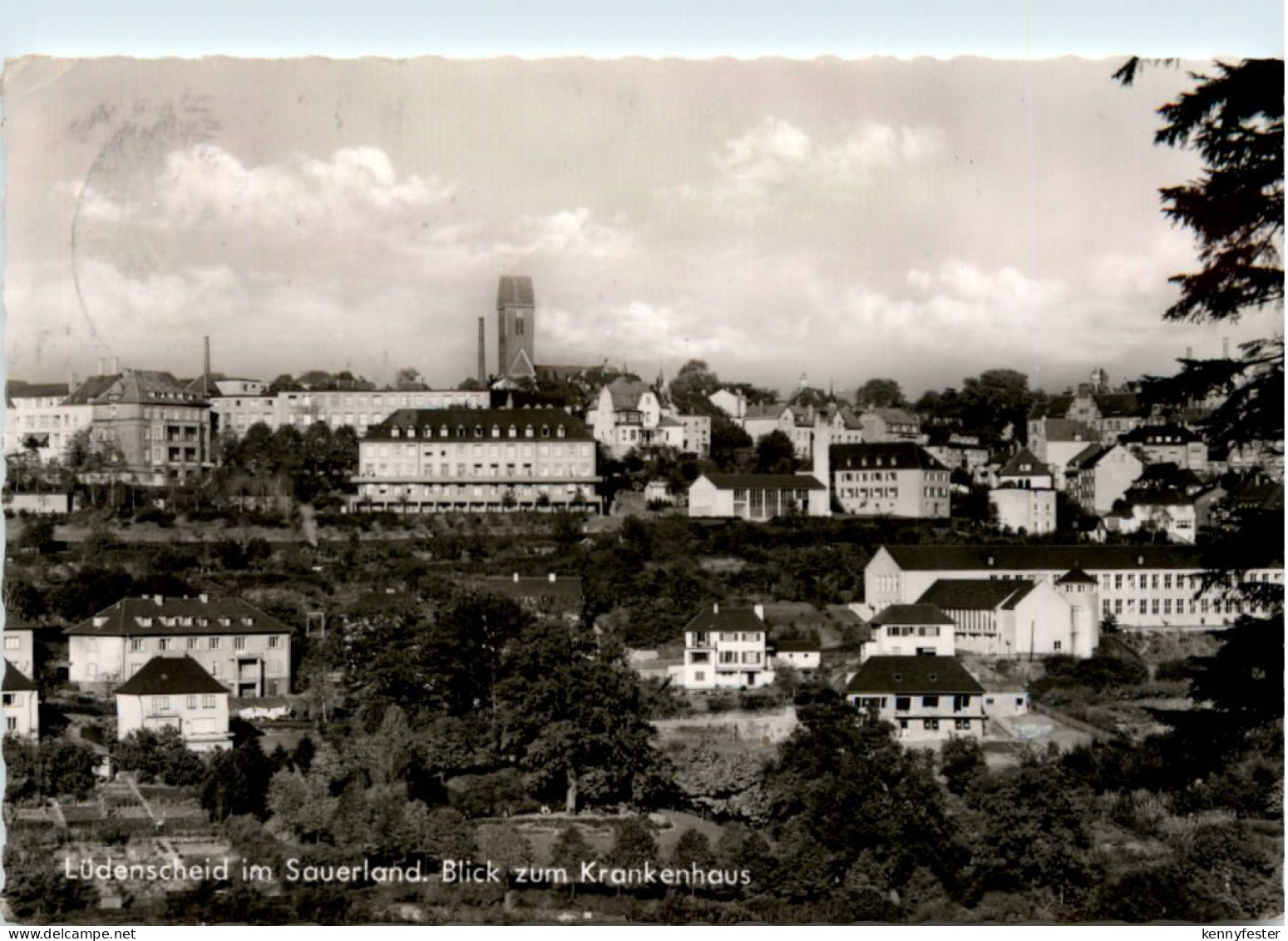 Lüdenscheid, Blick zum Krankenhaus