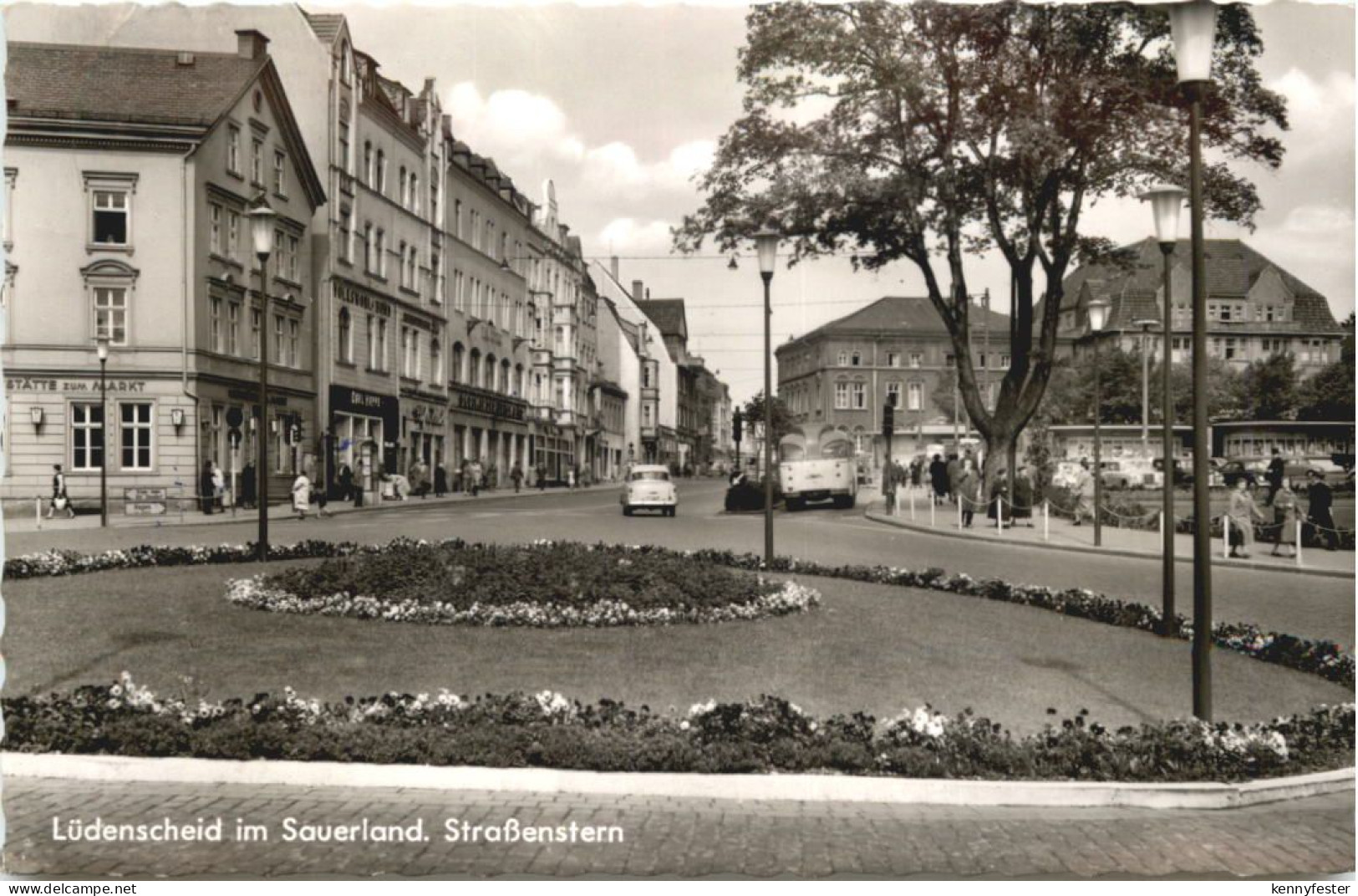 Lüdenscheid im Sauerland - Strassenstern