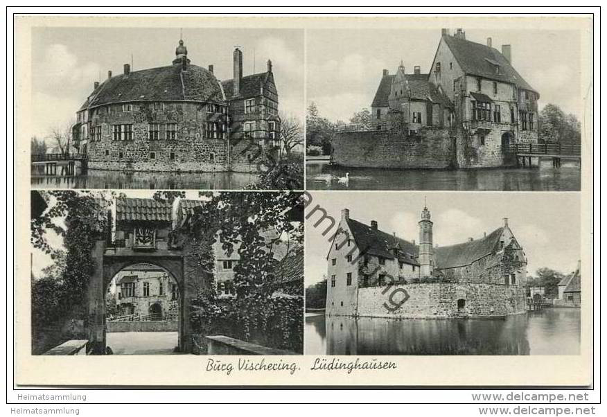 Lüdinghausen - Burg Vischering - Verlag Walterbusch Lüdinghausen