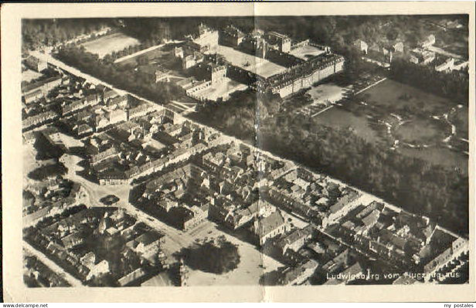 Ludwigsburg Fliegeraufnahme