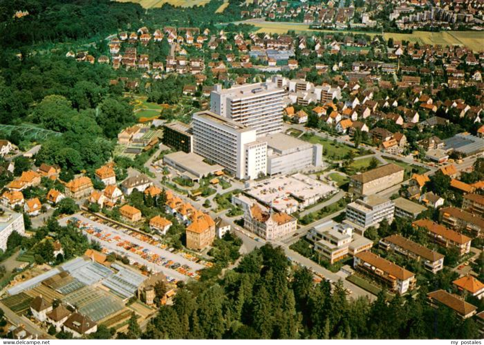Ludwigsburg  Wuerttemberg Krankenanstalten des Landkreises Ludwigsburg Fliegerau