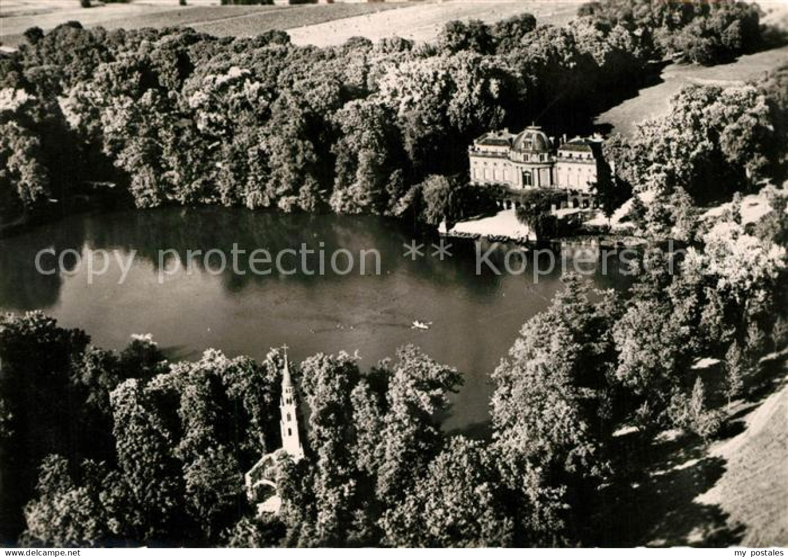 Ludwigsburg Wuerttemberg Ludwigsburg Schloss Fliegeraufnahme