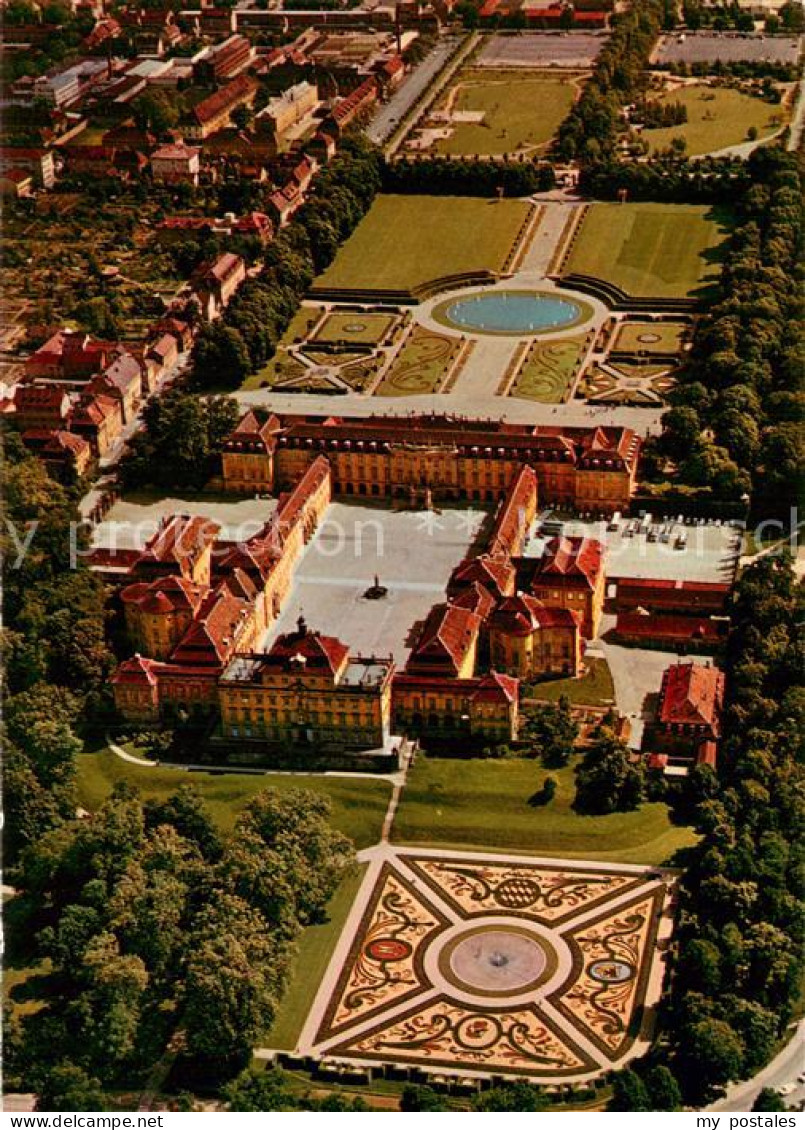 Ludwigsburg  Wuerttemberg Schloss Ludwigsburg mit Gartenschau Bluehendes Barock