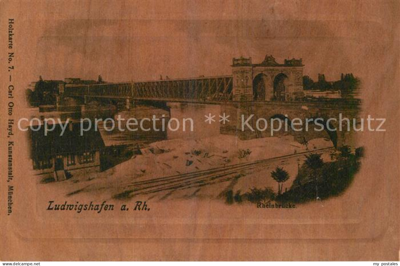 Ludwigshafen Rhein Rheinbruecke