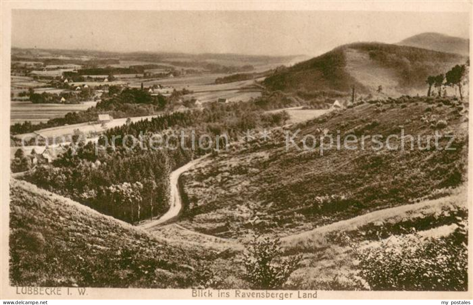Luebbecke Westfalen Blick ins Ravensberger Land