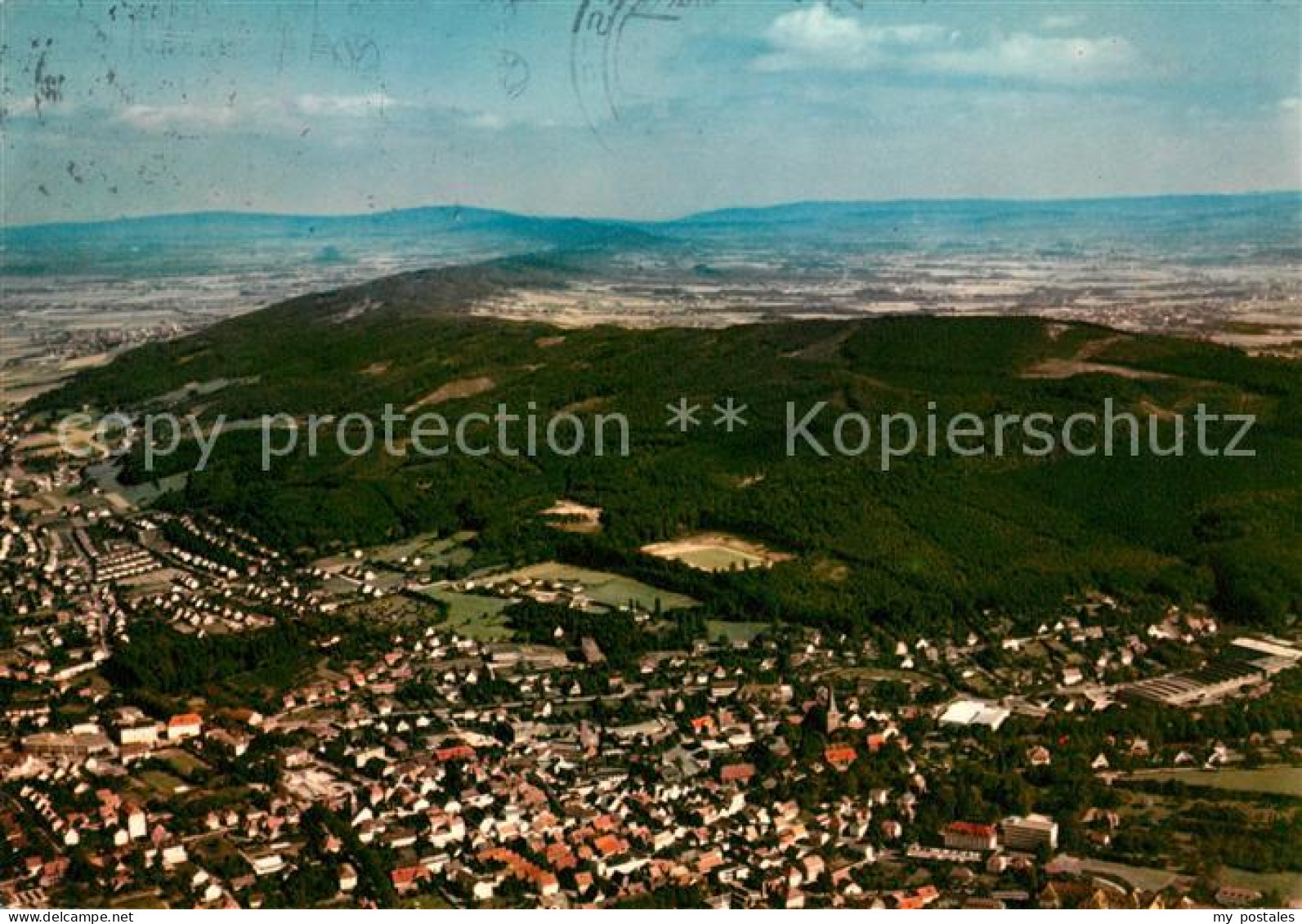 Luebbecke Westfalen Fliegeraufnahme