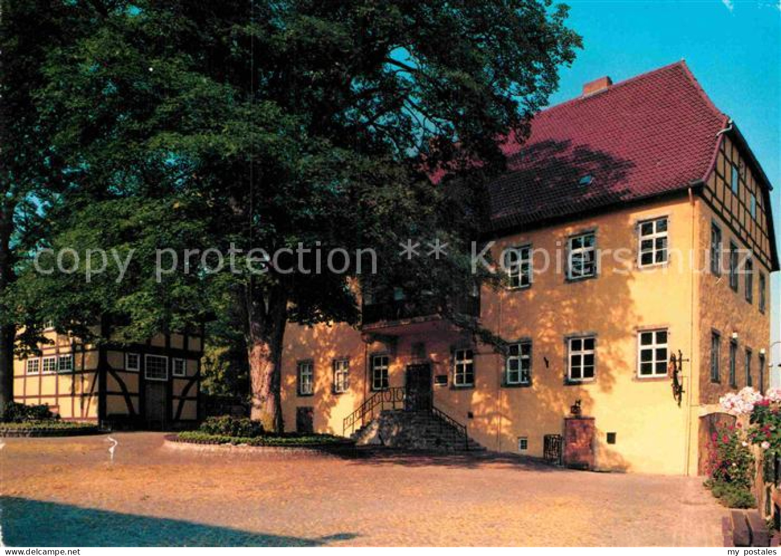 Luebbecke Westfalen Museum Bergmannshof Alter Baum