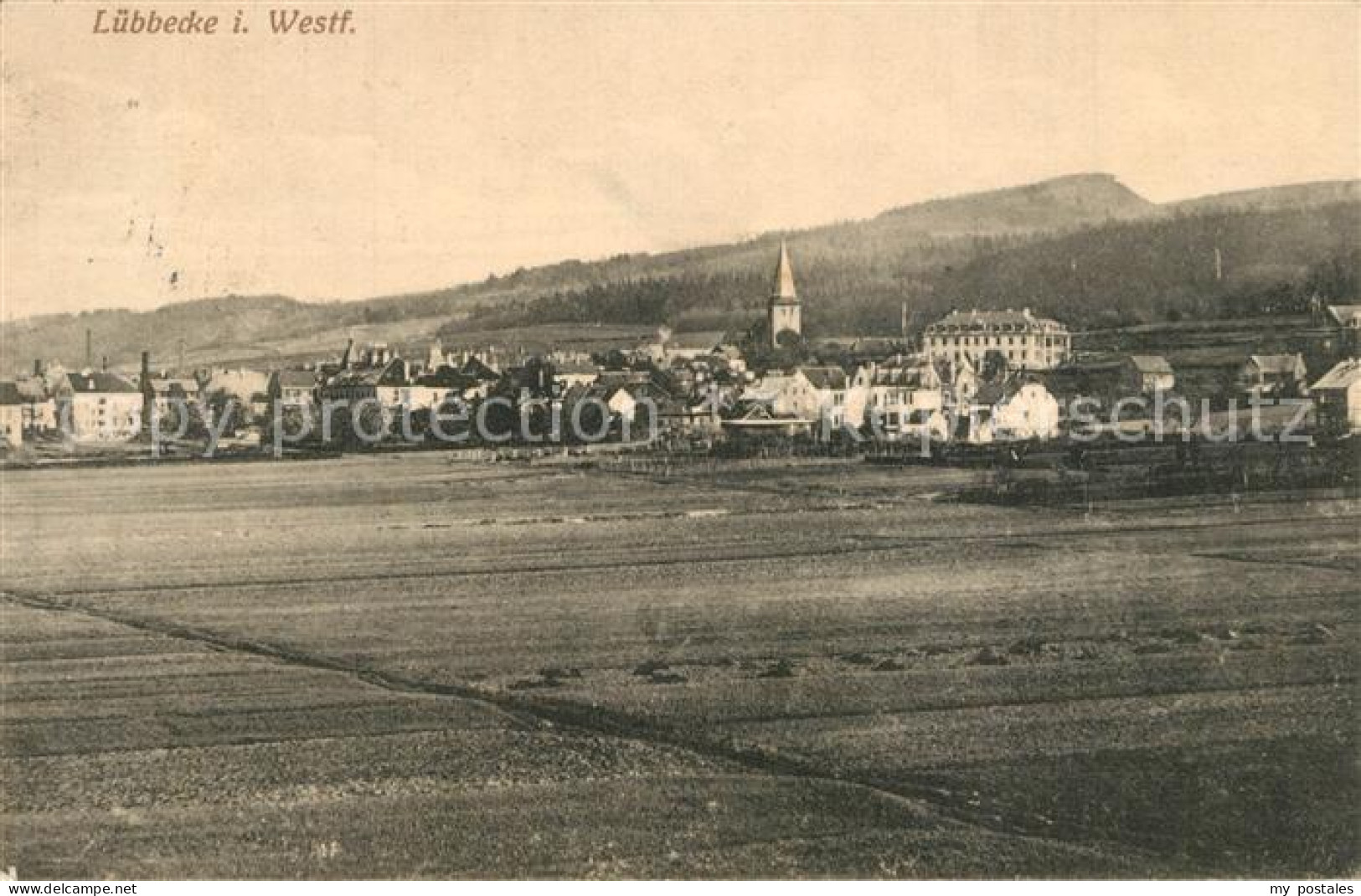 Luebbecke Westfalen Panorama
