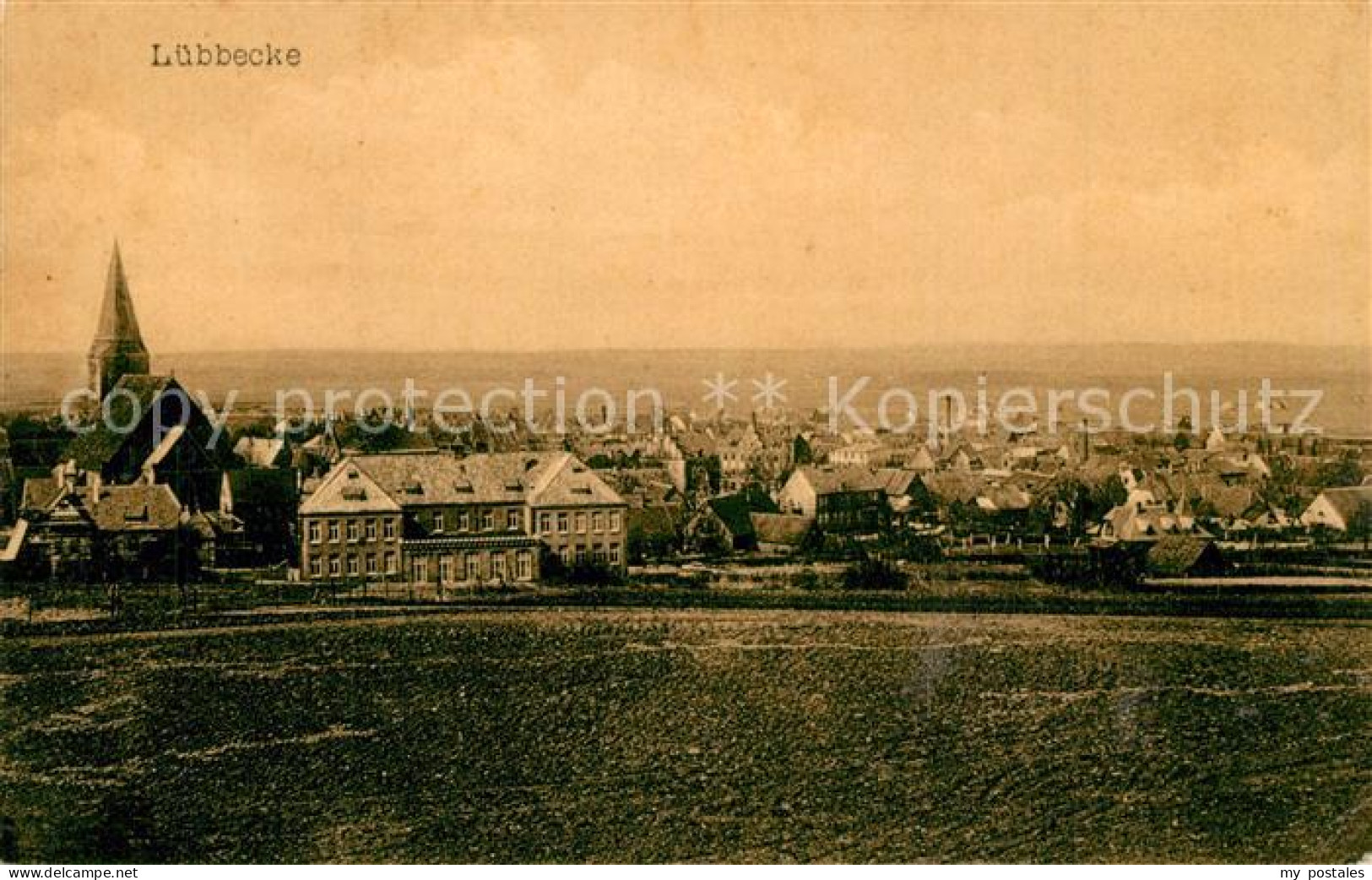 Luebbecke Westfalen Panorama