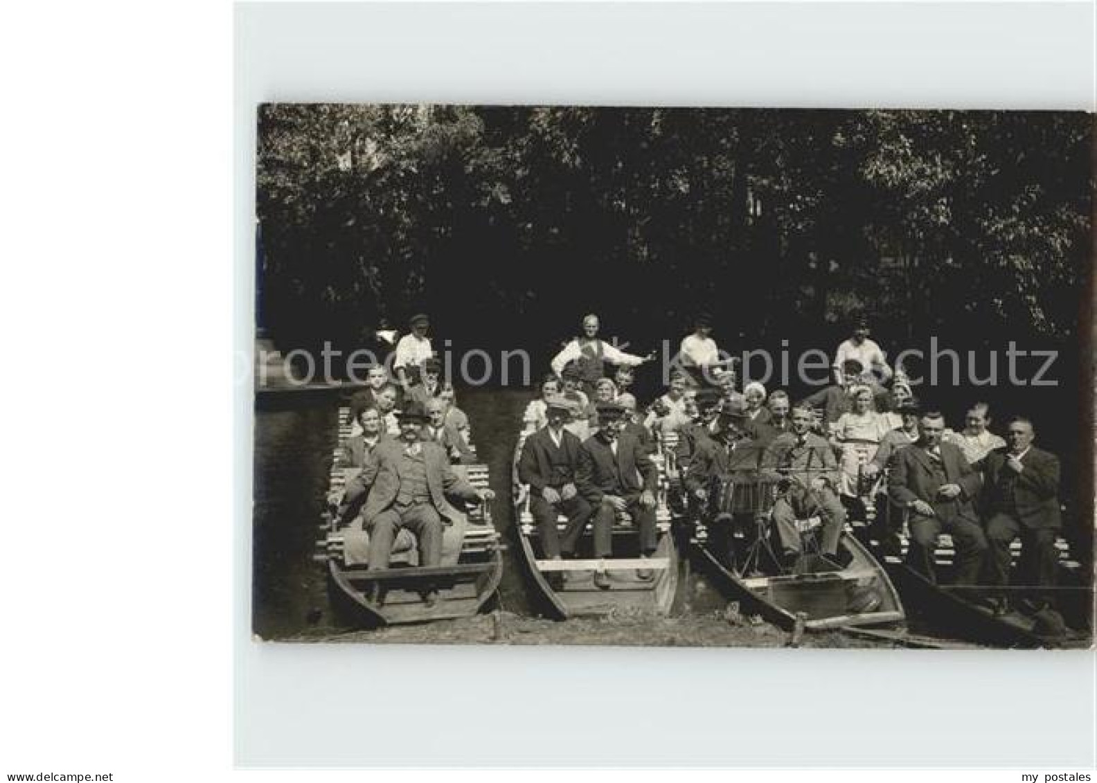 Luebben Spreewald Boote Gesamtfoto