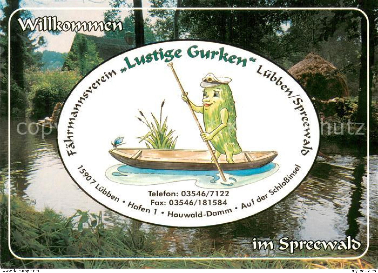 Luebben Spreewald Faehrmannsverein Lustige Gurken
